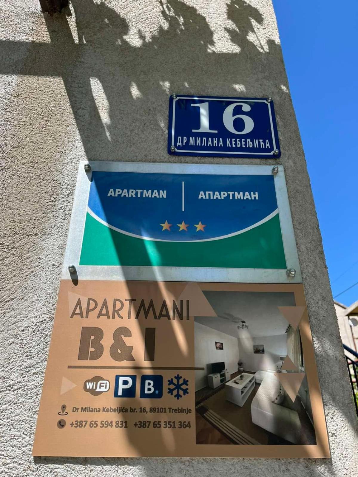 Apartmani Trebinje B&I Chambre photo